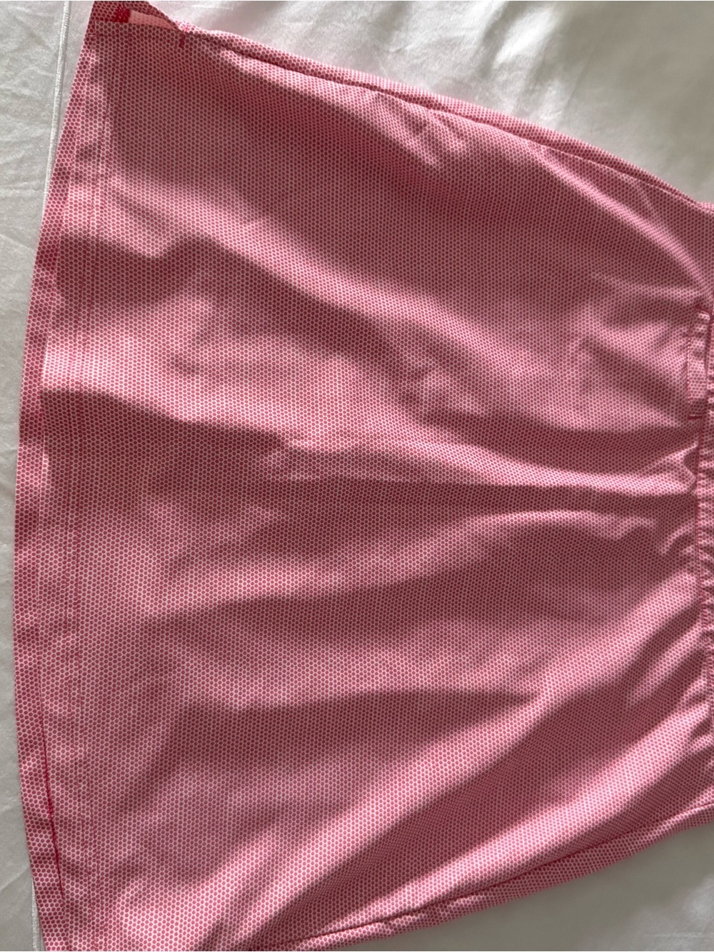Peter Millar Pink Micro-Print A-Line Skirt